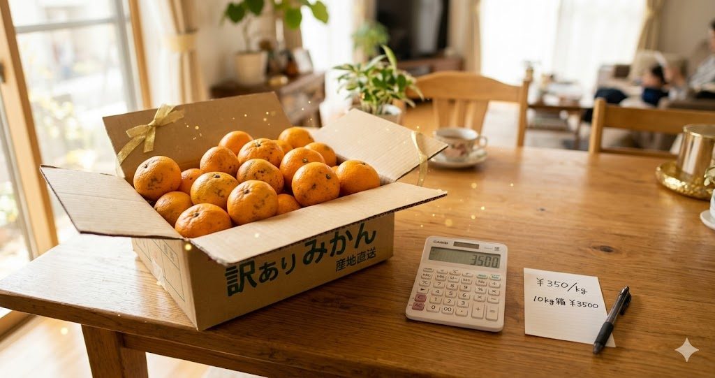 EC果物人気ランキング｜みかん3割シェアと訳あり55%時代の家計目線